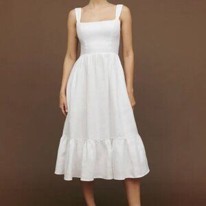 Reformation Bucatini Linen Dress